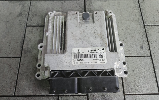 Calculator motor ECU Cod: 6070038150 B / 0281033323 Maserati Ghibli 3 [2013 - 2018] Sedan Diesel 3.0 V6 AT (275 hp)