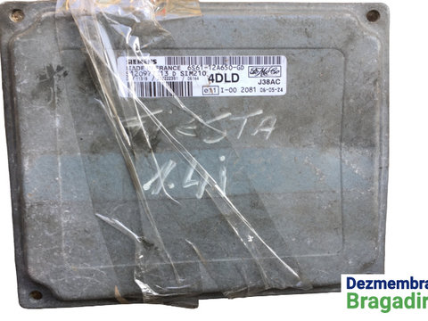 Calculator motor ECU Cod: 6S61-12A650-GD Ford Fiesta 5 [2001 - 2007] Hatchback 5-usi 1.4 MT (80 hp)