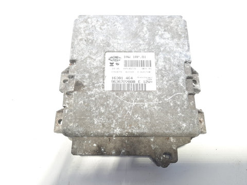 Calculator motor ECU, cod 9636727080, Peugeot 106, 1.4 benz, KFX (idi:482935)