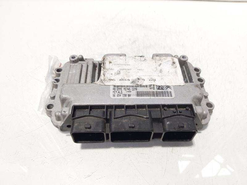 Calculator motor ECU, cod 9665415880, 0261201609, Peugeot 206 CC, 1.6 benz, NFU (idi:648023)
