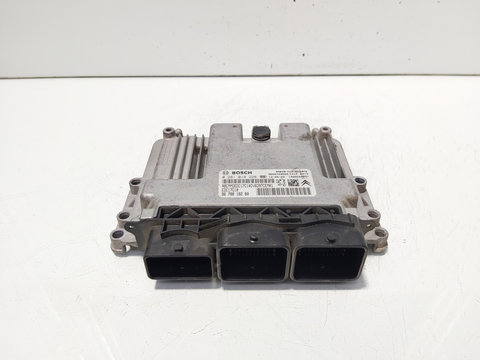 Calculator motor ECU, cod 9678818280, 9666729580, Citroen C3 (II), 1.6 HDI, 9H06 (id:648043)