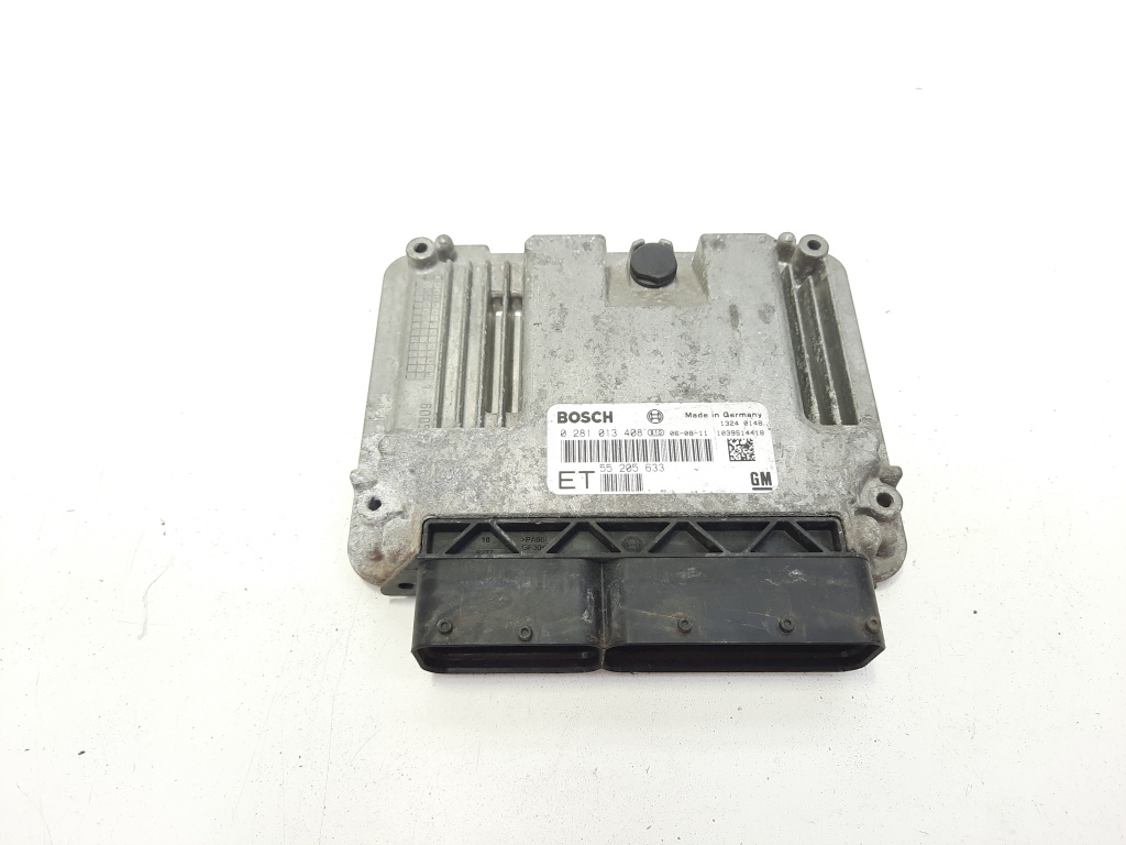 Calculator motor ECU, cod GM55205633, 0281013408, Opel Zafira B (A05), 1.9 CDTI, Z19DTH (idi:482912)