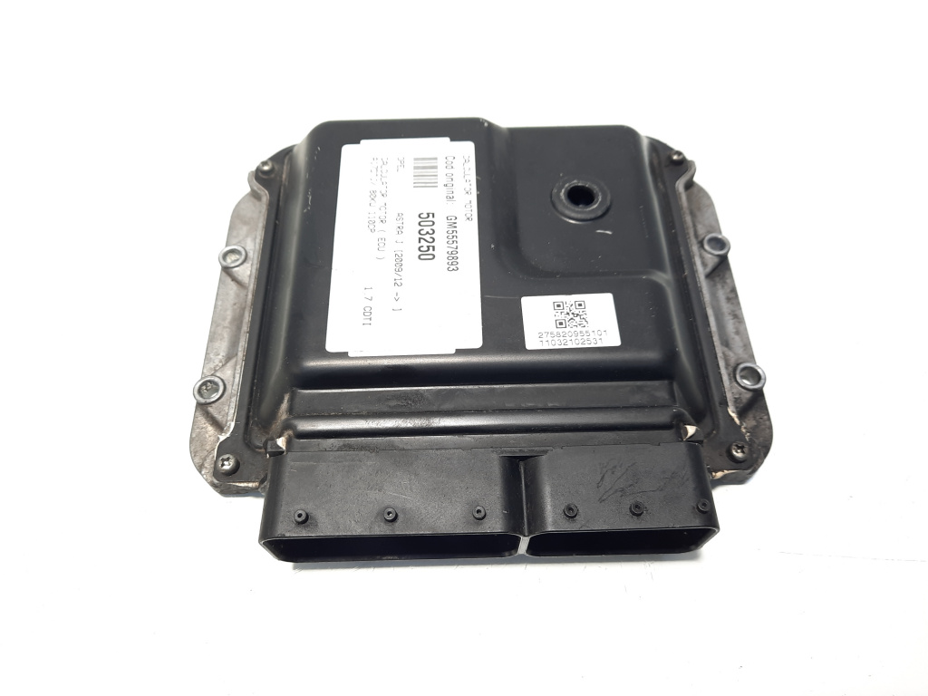 Calculator motor ECU, cod GM55579893, Opel Zafira B (A05), 1.7 CDTI, A17DTJ (idi:503250)