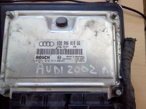 Calculator motor ECU , codul original 038906019GG, 0281010813, Audi A4 ( B6) 1.9 tdi, AVB,