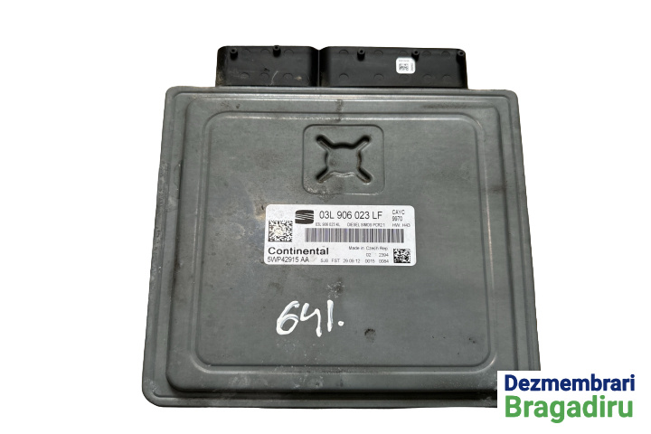 Calculator motor ECU Continental Cod: 03L906023LF Seat Leon 2 1P [facelift] [2009 - 2012] Hatchback 5-usi 1.6 TDI MT (105 hp)