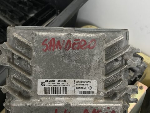Calculator motor ECU Dacia Sandero 1.4 benzina - S110140025A, EMS3132, 8200856659