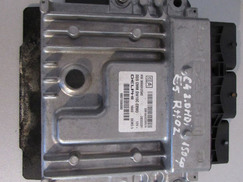 Calculator motor ECU DDS 9666912580 Citroen C4 II 2.0 hdi 150cp RH02 E5 2010 2011 2012 2013 2014