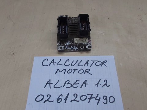 Calculator Motor ECU Fiat Albea 1.2 Benzina 80 CP(2001-2009)cod 0261207490