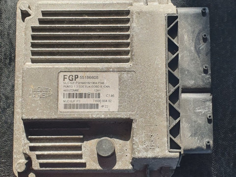 Calculator motor ECU Fiat punto 1.3 55186608