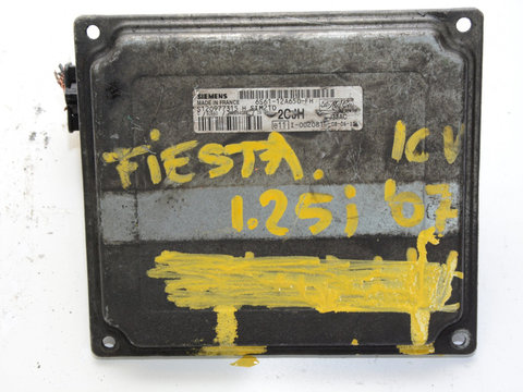 Calculator Motor / ECU Ford FIESTA Mk 5 2001 - 2010 Benzina S120977315, 6S61-12A650-FH