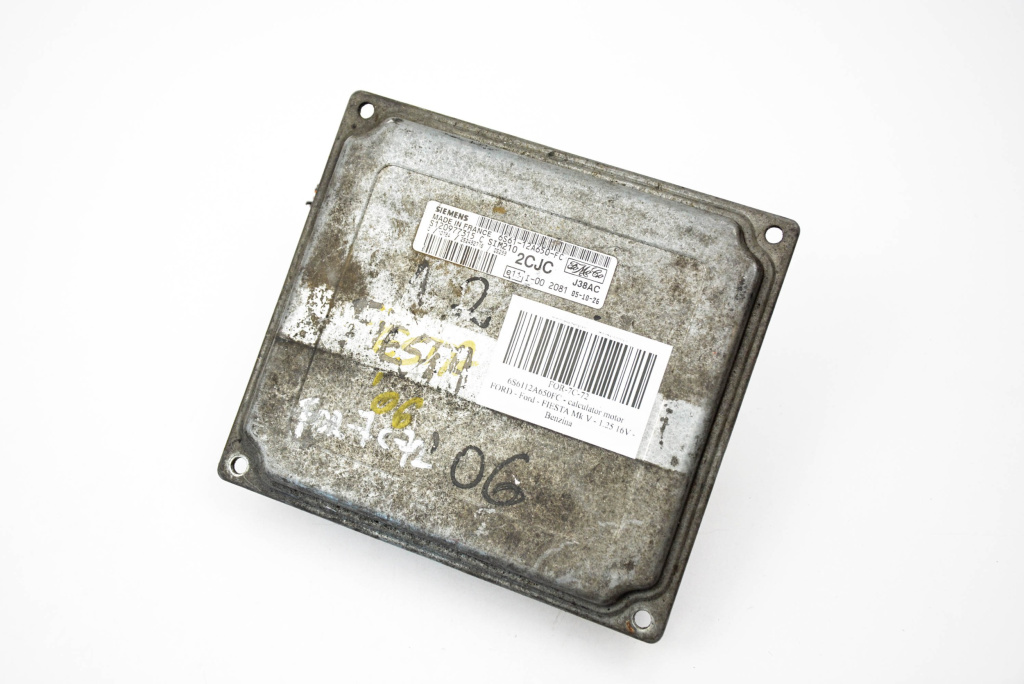 Calculator Motor / ECU Ford FIESTA Mk 5 2002 - 2008 Benzina 6S6112A650FC, S120977315C, 6S61-12A650-FC