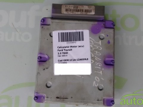 Calculator Motor (ECU) Ford Transit 2.0 TDDI 1C1A-12A650LE