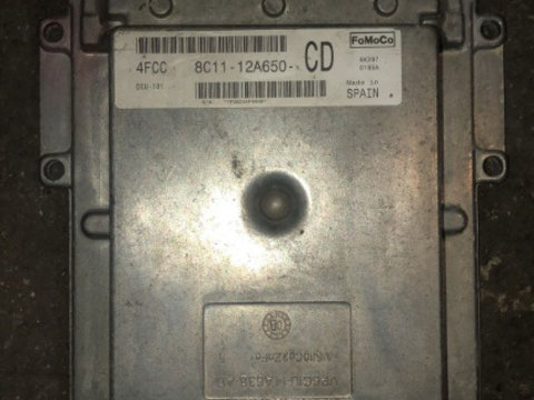 Calculator motor ecu Ford Transit 2.2 TDCI cod 8C11 12A650 euro 4