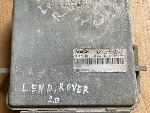 Calculator motor/ecu Land Rover Freelander 2.0 tdi cod 0281001420