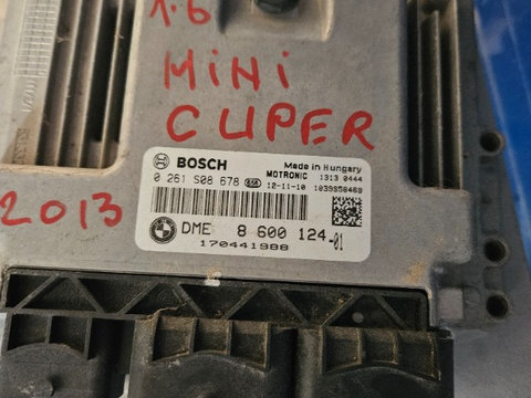 Calculator motor ECU Mini Cooper cod 0261S08678 8600124-01
