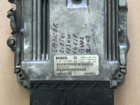 Calculator motor ECU Mitsubishi Lancer 2.0 TDI 2008 0281014585 1860A585