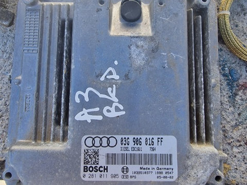 Calculator motor ecu motor Audi 3 2.0 TDI BKD cod 03G 906 016 FF