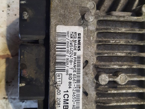 Calculator motor ecu motor ford fusion 1.4tdci ford fiesta 1.4tdci cod 6S6112A650AB perfect funcțional