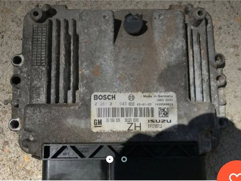 Calculator motor ecu Opel Astra H 1.7 CDTI 0281011943 ZH 55556829