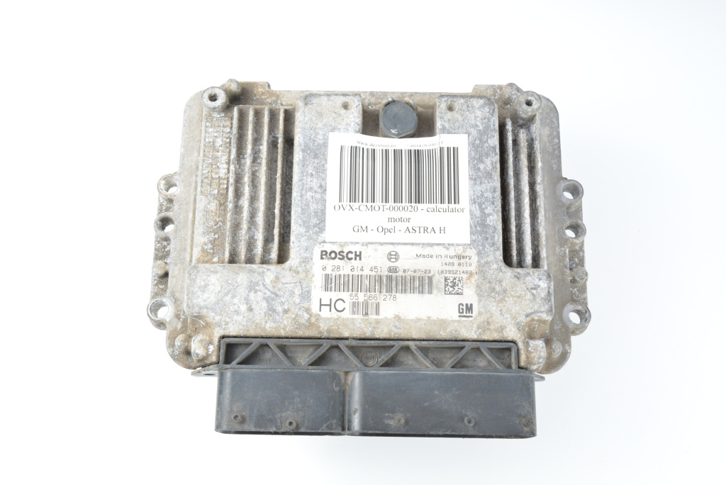 Calculator Motor / ECU Opel ASTRA H 2004 - 2012 55566278, 0281014451