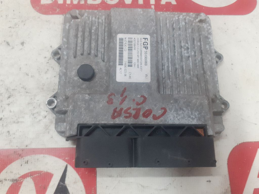 CALCULATOR MOTOR (ECU) OPEL CORSA C 2004 OEM:55190069.