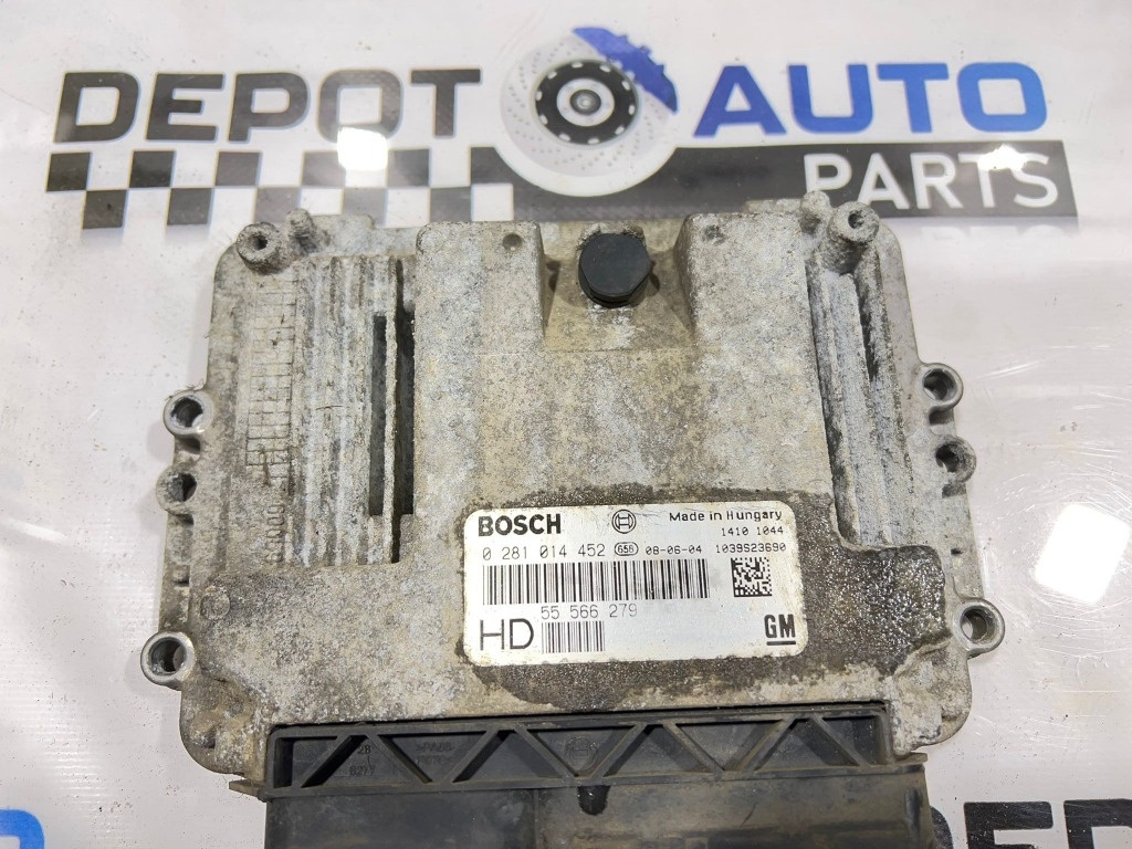 CALCULATOR MOTOR ECU OPEL ZAFIRA 2008 1.9 CDTI COD 55 566 279 / COD BOSCH 0 281 014 452 (id: 131)