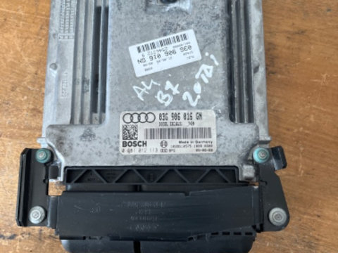 Calculator motor ECU pentru Audi A4 B7 cu codurile: 03G906016 GN / 0281012113 / 1039S10575 EDC16U31