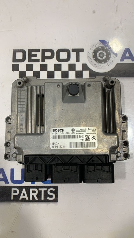 CALCULATOR MOTOR ECU PEUGEOT 207 1.6 BENZINA 5FW COD 96 646 183 80 / COD BOSCH 0 261 S04 026 (id: 449)