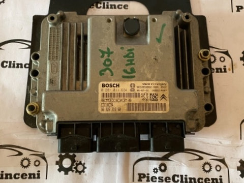 Calculator motor ECU PEUGEOT 307 1.6 Hdi 0281011634