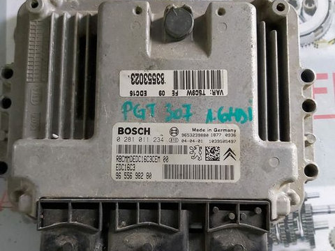 Calculator motor ecu Peugeot 307 motor 1.6 hdi 109 cp
