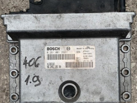 Calculator motor ECU Peugeot 406 1.9 diesel 0281001262 BOSCH 9624519580
