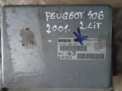 Calculator Motor ECU Peugeot 406 2.0 HDI 2001, Cod: 0261204651