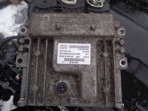 Calculator Motor Ecu Peugeot 508 2.0 HDI 163CP RH02 din 2014 cod:9666912580