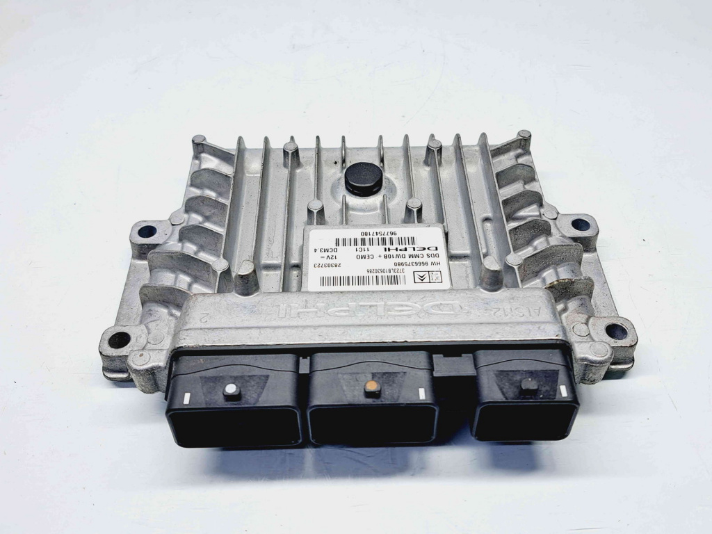 Calculator motor ECU Peugeot 508 [Fabr 2010-2018] 9666375980 2.0 DW10BTED4 2.0 DW10BTED4 110KW / 150CP