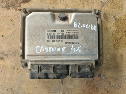 Calculator motor ECU Porsche Cayenne 4.5 turbo S an 2004 cod 022 906 032 BT