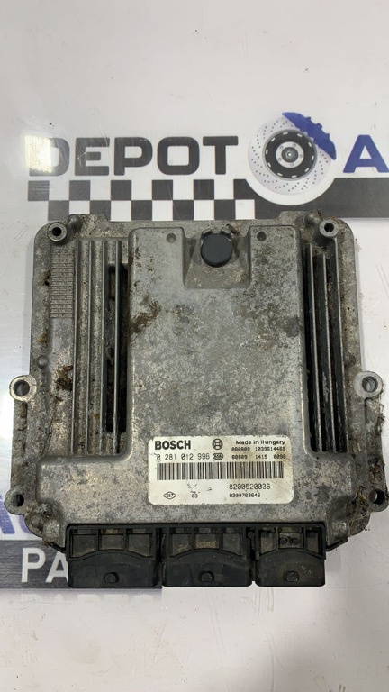 Calculator motor ECU Renault Espace 2008 2.0 dci M9R cod 8200520036 / cod BOSCH 0 281 012 996