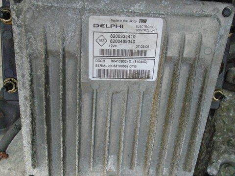Calculator motor / ECU Renault Kangoo 1.5 DCI, din 2004