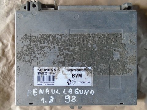 Calculator Motor ECU Renault Laguna 1.8 Benzina 1998, Cod: S101725111