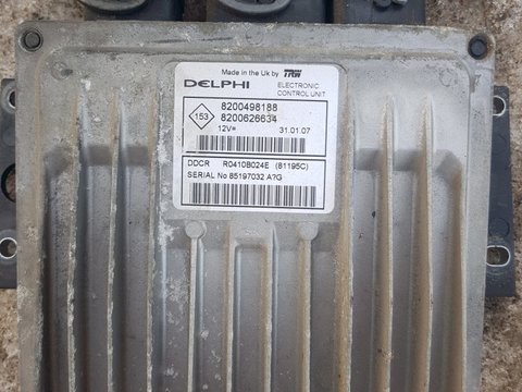 Calculator motor ECU Renault Megane 1.5 dci 74kw 2007