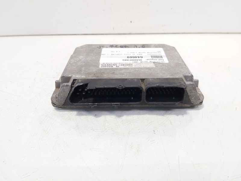 Calculator motor ECU Siemens, cod 06A906018BQ, Seat Toledo 2 (1M2), 1.6 benz, AKL (idi:644669)