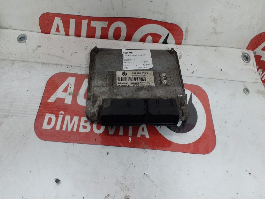 CALCULATOR MOTOR (ECU) SKODA FABIA 2001 OEM:047906