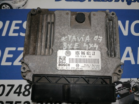 Calculator motor ECU Skoda Octavia 2 03G906021 LB 2004-2009