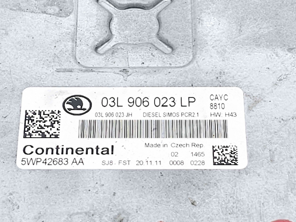 Calculator motor ECU Skoda Octavia 2 (1Z3) [Fabr 2