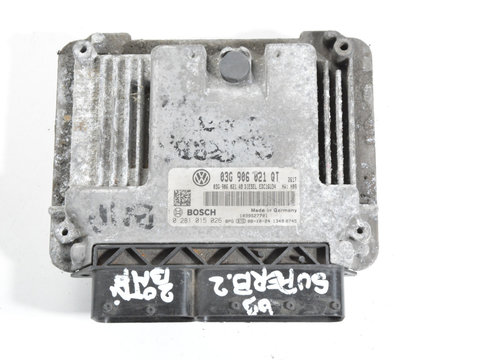 Calculator Motor / ECU Skoda SUPERB 2 (3T) 2008 - 2015 0281015026, 03G906021QT