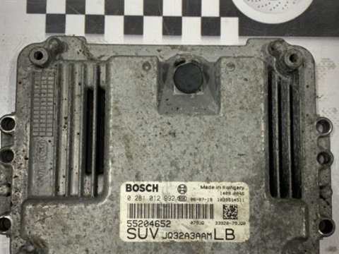 Calculator motor ECU Suzuki SX4 2009 1.9 diesel D19AA cod 55204652 / cod BOSCH 0 281 012 992