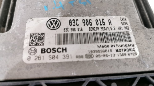 Calculator Motor ECU Volkswagen 1.4 TSI 