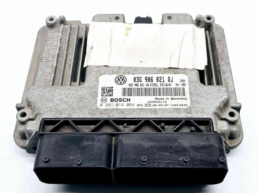 Calculator motor ECU Volkswagen Caddy 3 (2KA, 2KH) [Fabr 2004-2009] 03G906021QJ 1.9 TDI BLS 77KW / 105CP