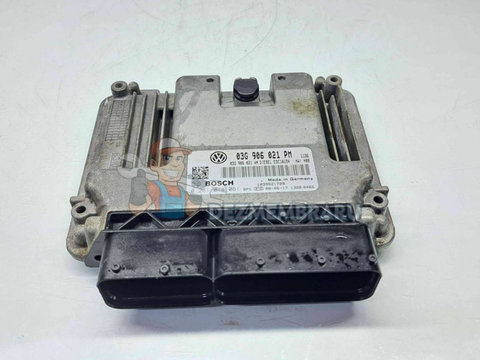 Calculator motor ECU Volkswagen Golf 5 Variant (1K5) [Fabr 2007-2009] 03G906021PM 1.9 TDI BXE 77KW