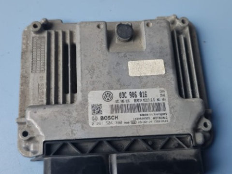 Calculator motor ECU Volkswagen Golf 6 1.4 CAX 2009 Cod : 0261S04390 03C906016