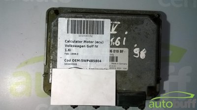 Calculator Motor (ECU) Volkswagen Golf IV (MK4 199